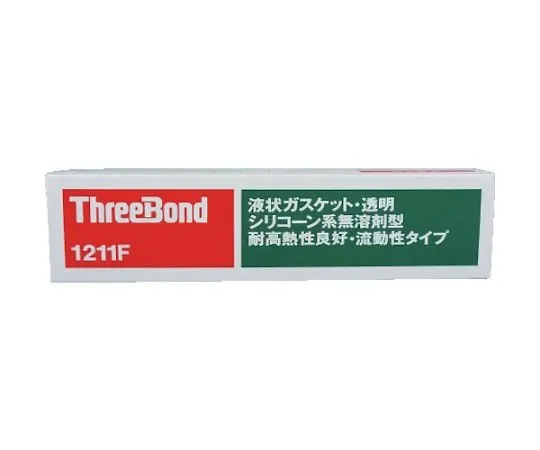 67-5658-21 Liquid Gasket TB1211F Silicone-Based Industrial Sealant Milky White 100 g Heat/Cold/Low Viscosity Type (1211FA) TB1211F-100