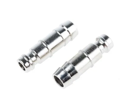 63-7662-65 RS PRO Pneumatic Quick Connect Coupling Brass 9mm Hose Barb 667-1869