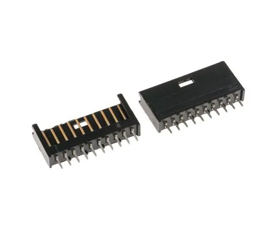 63-7554-36 TE Connectivity AMPMODU MOD II, 10 Way, 1 Row, Straight PCB Header 280374-2