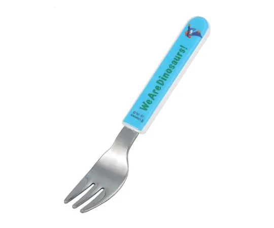 63-7181-62 Melamine Children's Tableware Dinosaur Fork MC-F1D 0382470