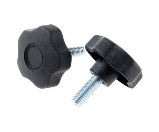 63-7714-92 RS PRO Black Thermoplastic Knob, M12 x 30 702-7591