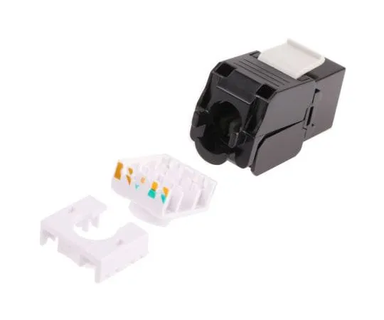 63-7638-31 Roline Cat6a RJ45 16 Port Keystone Jack, UTP Shielding 26.11.0352-60