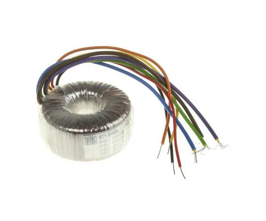 63-7670-90 2 Output Toroidal Transformer, 15VA, 2 x 6V ac 173-0084