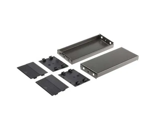 63-7724-25 100 x 400mm Plinth for *** with SF - SM Metal Enclosure NSYSPS4100