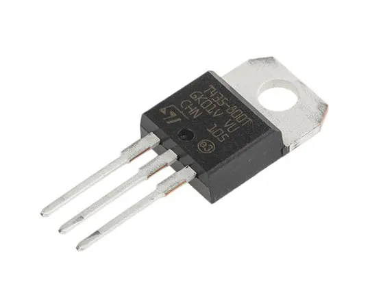 63-7693-98　T435-800T 4A, 800V, TRIAC, Gate Trigger 1.3V 35mA, 3-pin, Through Hole, TO-220AB STMicroelectronics　T435-800T