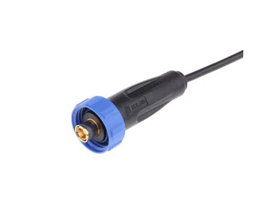 63-7587-46 Bulgin Cable Mount SMB Connector, Pre-Wired Termination, RG174 cable type PX0416/3M00