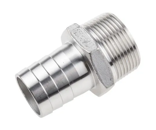 63-7592-51 RS PRO Stainless Steel Hexagon Hose Nipple 1-1/4in R(T) Male Male 2.76in 499-3782