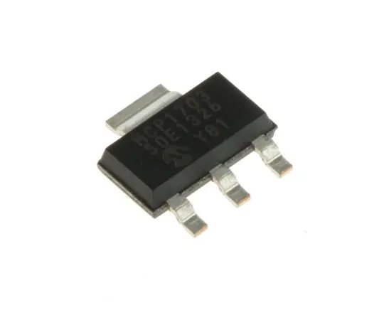 63-7668-05 Microchip MCP1703-5002E/DB, LDO Regulator, 250mA, 5 V, ±2% 3+Tab-Pin, SOT-223 MCP1703-5002E/DB