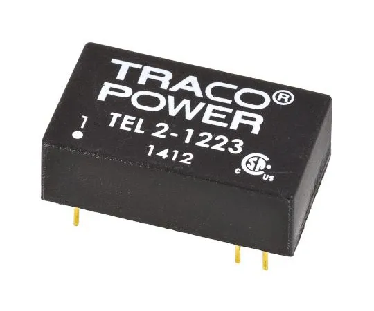 63-7599-84 TRACOPOWER TEL 2 2W Isolated DC-DC Converter Through Hole, Voltage in 9 → 18 V dc, Voltage out ±15V dc TEL 2-1223