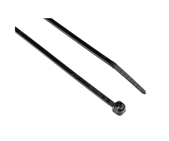 63-7641-84　Legrand, Colring Series Black Nylon Cable Tie, 140mm x 2.4 mm　0 320 13