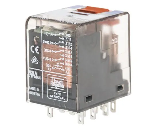 63-7616-50 TE ConnectivityPT 4PDT Non-Latching Relay PCB Mount, 24V dc Coil, 6A PT570L24 6-1415001-1
