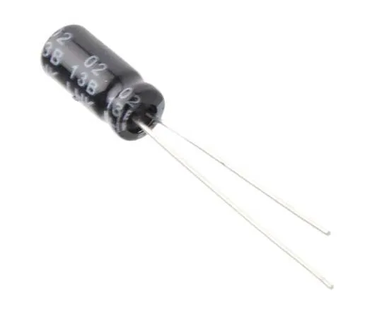 63-7736-98 RS PRO 10μF 35V dc Aluminium Electrolytic Capacitor, Through Hole 5 (Dia.) x 11mm +105°C 5mm 2mm 11mm 711-1236