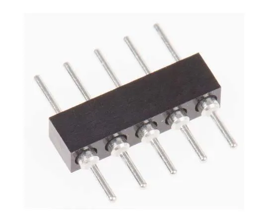 63-7713-60 Preci-Dip 2mm 5-Way Multiway Connector, -Row Male, Through Hole, 830-80-005-10-001101 830-80-005-10-001101