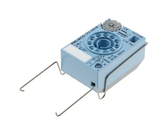 63-7559-40 Releco Switch OFF Delay Single Timer Relay, 11-Pin Connector, 0.2 → 30 min, 0.2 → 30 s, 90 → 150 V CT3-A30 / M
