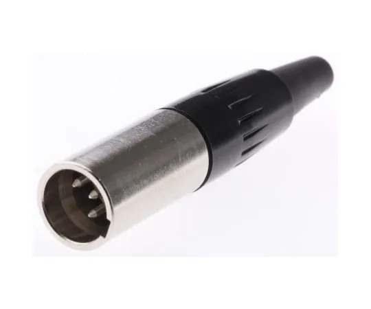 63-7647-99 Switchcraft Tini QG Series, Cable Mount Miniature Connector Plug, 4 Way, 5A TA4MX