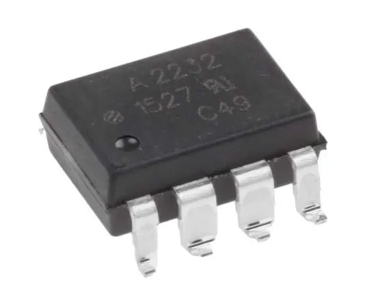 63-7705-07 Broadcom, HCPL-2232-300E DC Input Logic Gate Output Dual Optocoupler, Surface Mount, 8-Pin PDIP HCPL-2232-300E