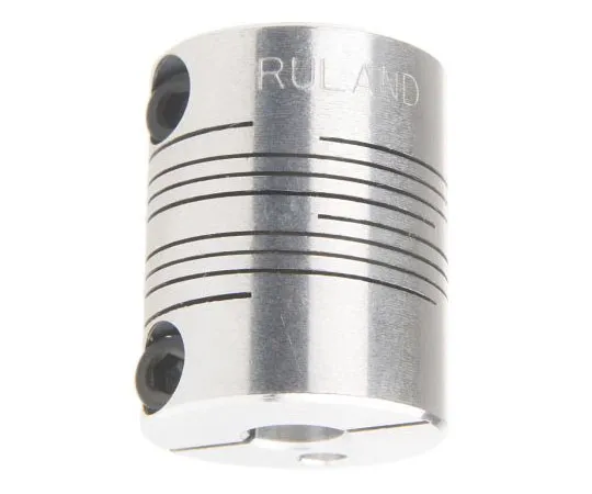 63-7571-07 Ruland Aluminium Flexible Beam Coupling, PCMR25-8-6-A, Bore A 8mm Bore B 6mm Clamp PCMR25-8-6-A