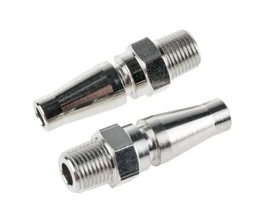 63-7662-22 RS PRO Pneumatic Quick Connect Coupling Brass, Steel 1/8 in Threaded 667-1709