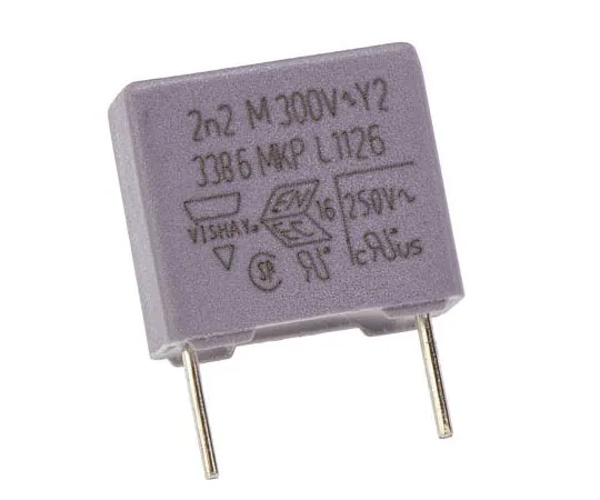 63-7689-21 Vishay 2.2nF Polypropylene Capacitor PP 300V ac ±20% Tolerance Through Hole MKP 338 Series BFC233860222