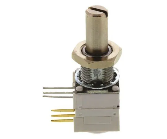 63-7578-55 Vishay 2 Gang Rotary Cermet Potentiometer with a 6.35 mm Dia. Shaft, 10kΩ, ±10%, 1W, Linear 14921F0GJSX13103KA 14921F0GJSX13103KA