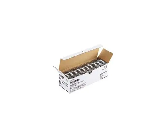 63-1564-27 PRO Tape Transparent black letters 6 mm 10 pieces ST6K-10PN