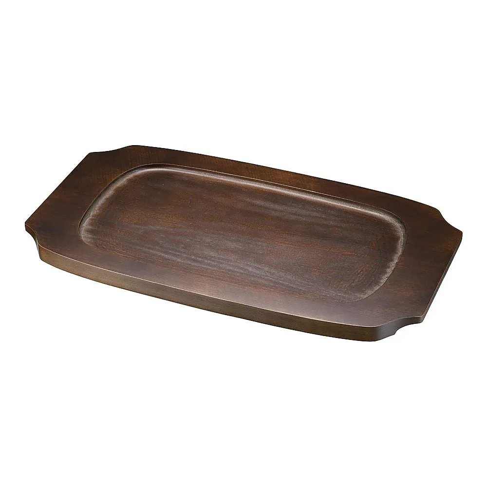 62-6822-21 Shenvald Square Gratin Dish Dedicated Wooden Base 1011-39