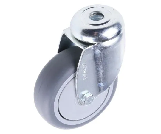 63-7558-94 Tente Stem Swivel Castors 2470PJP075P30-11, 75kg, Rubber tyres 2470PJP075P30-11