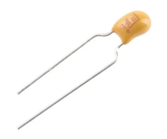 63-7618-90 AVX Tantalum Capacitor 10μF 10V dc MnO2 Solid ±20% Tolerance TAP Series TAP106M010CCS