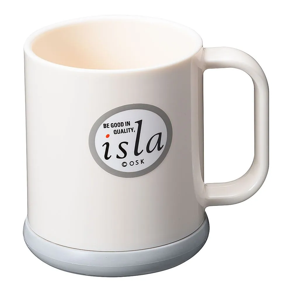 62-6858-69　Plastic Cup Isla (w/Elastic Feet) C-2 White