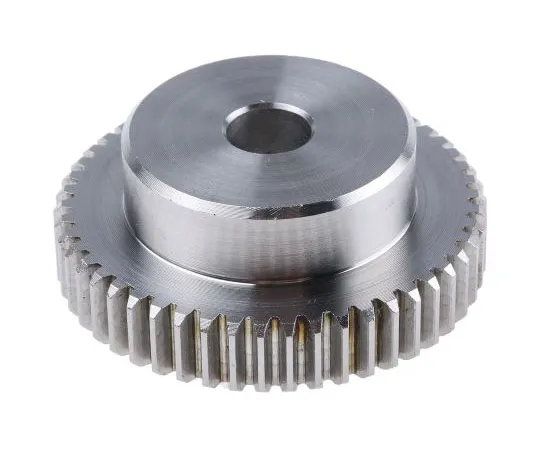63-7607-31 RS PRO Stainless Steel 50 Teeth Spur Gear, 50mm Pitch Diam. , 35mm Hub Diam. , 10 → 20mm Bore Diam. 521-6783
