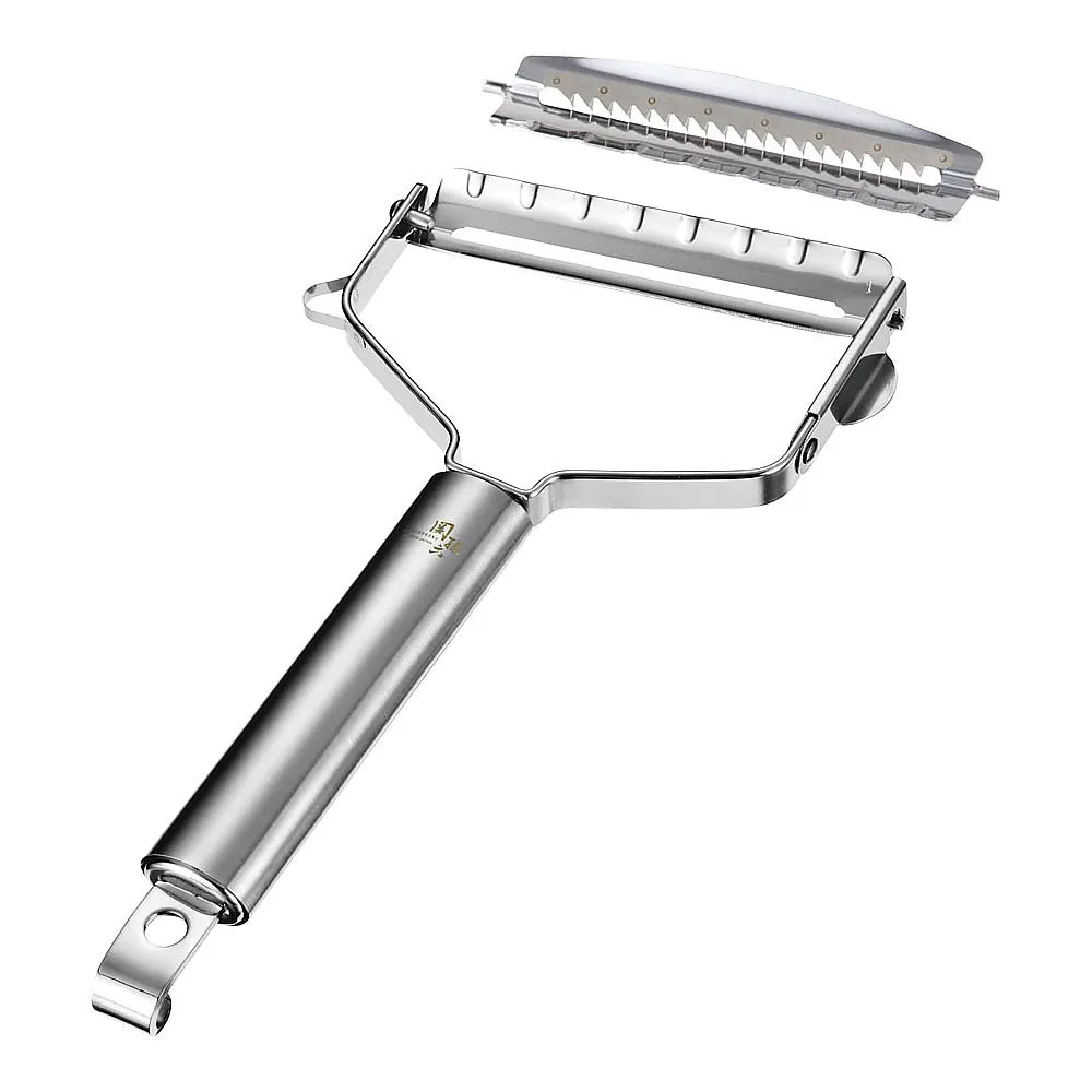 63-1253-37 Seki Magoroku Wide Peeler (Sliced & Shredded Set)