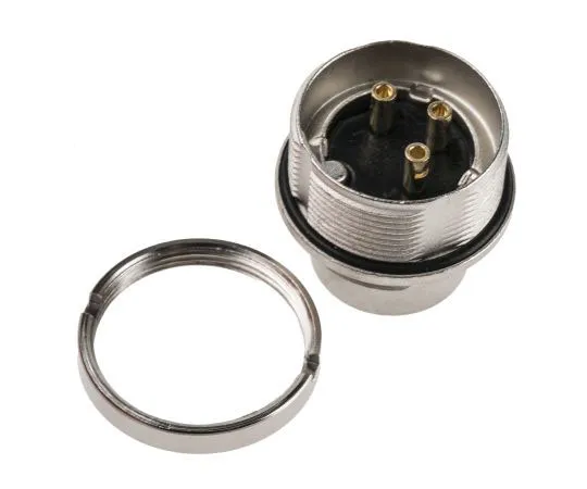 63-7615-14 Lumberg 3 Pole Din Plug Plug, DIN EN 60529, 5A, 250 V ac IP68 0314 03