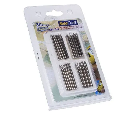 63-7635-63 RS PRO RC9006, 30 piece Engraving Bit Set 612-9589