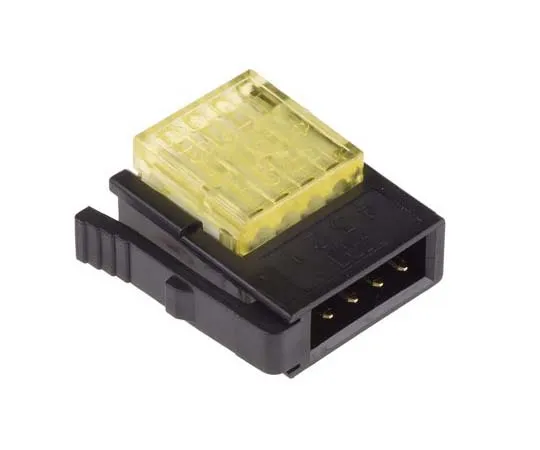 63-7744-11　3M 4-Way IDC Connector Plug for Cable Mount, 1-Row　37104-B122-00E MB