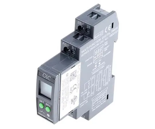 63-7744-49　GIC Cyclic OFF/ON, Cyclic ON/OFF, Interval, ON Delay, One Shot Output, Signal OFF Delay, Signal OFF/ON, Signal ON/OFF　V0DDTD1