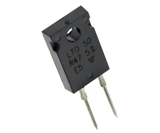 63-7614-19 Vishay 470mΩ 50W Fixed Resistor ±5% ±250ppm/°C LTO050FR4700JTE3