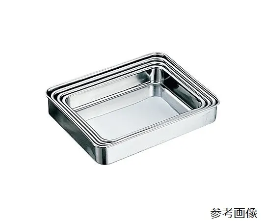 67-2404-23 18-8 Sushi Set Tray (Shallow Set Tray) H35mm 0