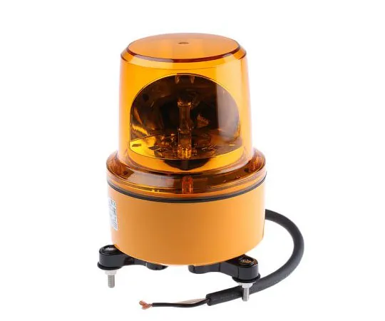 63-7697-77 LED, Rotating Beacon Harmony XVR Series, Orange, Screw Mount, 24 V ac/dc XVR13B05L