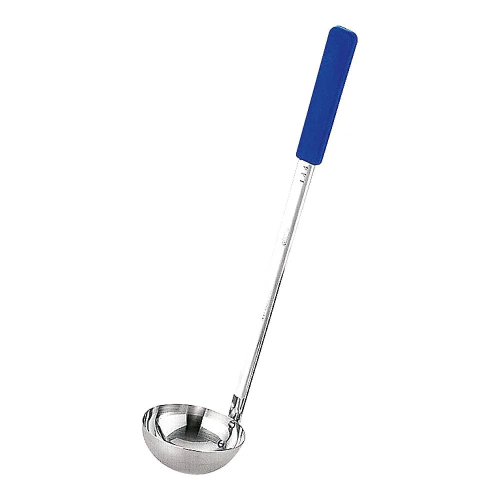 65-3872-10 UK18-8 Color Handle Ladle Blue 90cc