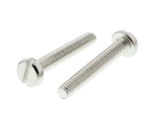 63-7574-22 RS Pro, M4 Pan Head, 25mm Brass Slot Nickel Plated0.7 482-8688