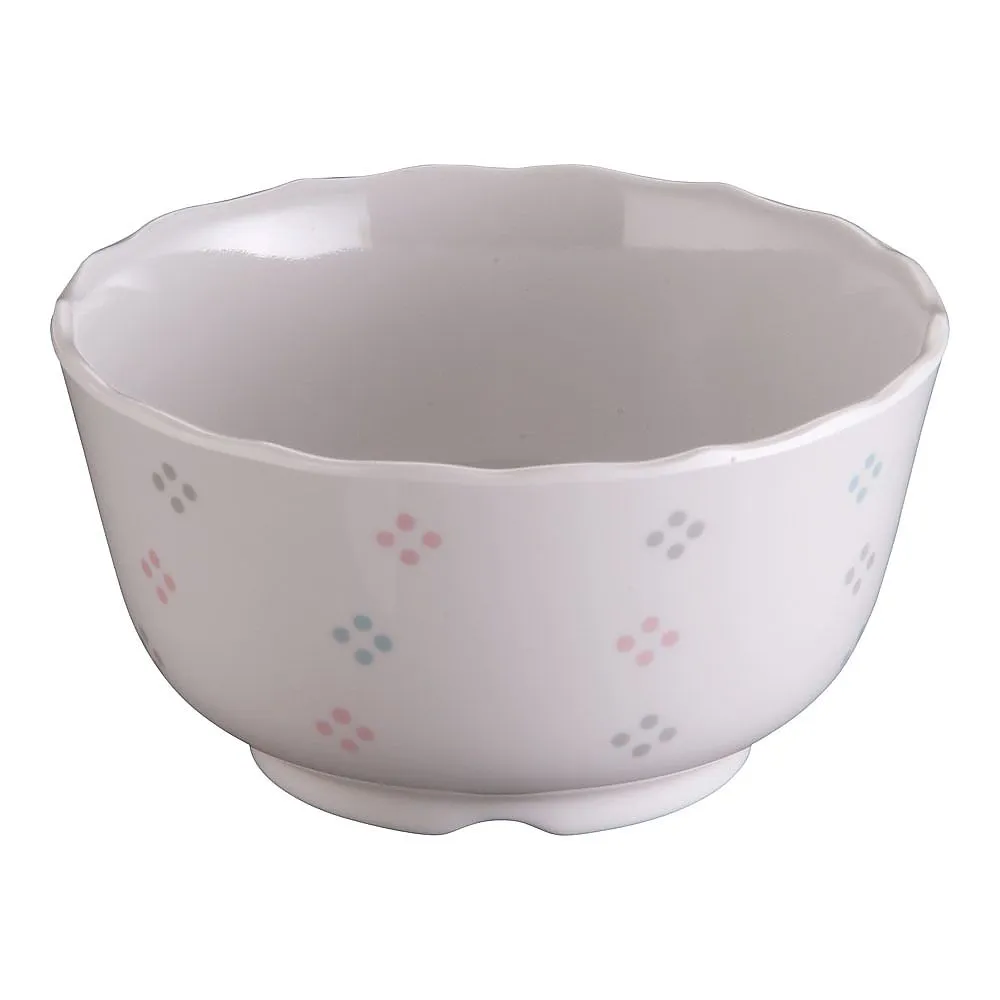 62-6849-75 Melamine "Hanamon" Small bowl meat M-316-KA