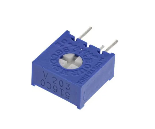 63-7698-87 Bourns 1 Gang Trimmer Cermet Potentiometer, 20kΩ, ±10%, 0.5W, Linear 3386V-1-203LF 3386V-1-203LF