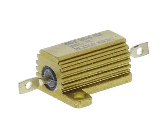 63-7688-38 Vishay RH005 Series Aluminium Ho***d Axial Wire Wound Panel Mount Resistor, 100Ω ±1% 7.5W RH005100R0FE02