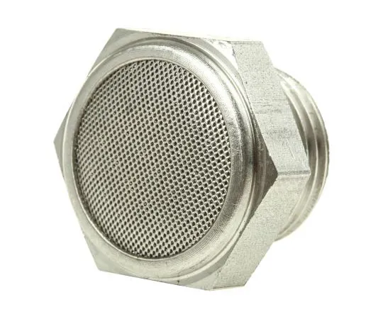 63-7556-52 Legris 0682 Stainless Steel 12bar Pneumatic Silencer, Threaded, G 1/2 Male 0682 00 21