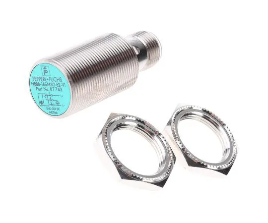 63-7558-42 Pepperl + Fuchs Inductive Sensor 8 mm Detection, M18 x 1, PNP-NO, 45mm Length, 10 → 30 V dc supply voltage NBB8-18GM30-E2-V1