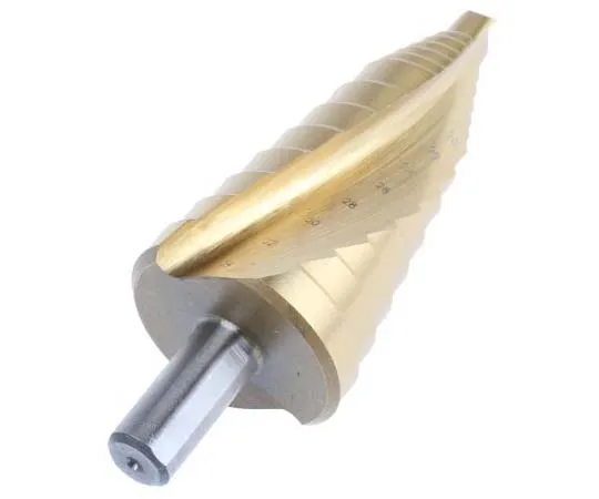63-7726-66 Dewalt HSS 20 → 34mm Step Drill Bit, 9 Steps, 34mm Max Drilling Thickness DT5031-QZ