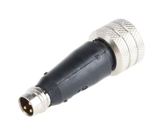 63-7565-66 Brad 3 Pole M8 Plug to 3 Pole M12 Socket Adapter 1200170004