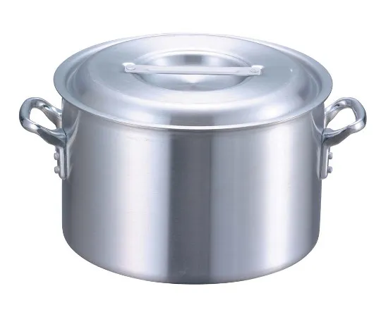 63-7095-61 EBM Aluminum Prochef IH Half Size Cylinder Pot (With Scale) 21 cm 8106700