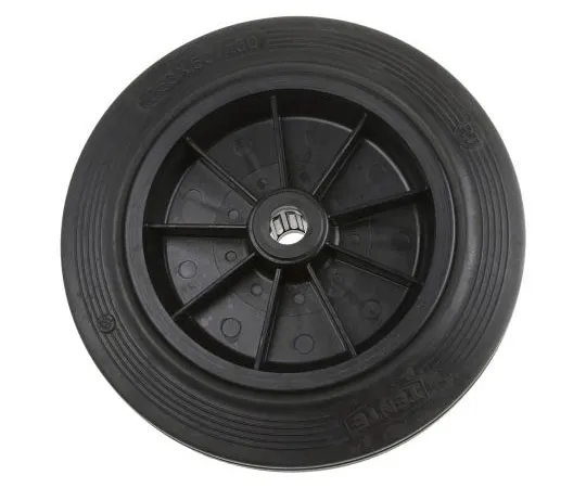 63-7558-99 Tente Black Rubber Castor Wheels PVR250/50X20LM58, 250kg PVR250/50X20LM58