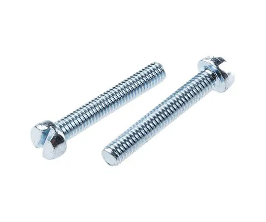 63-7627-96 RS PRO, M4 Cheese Head, 25mm Steel Slot Bright Zinc Plated0.7 546-6269